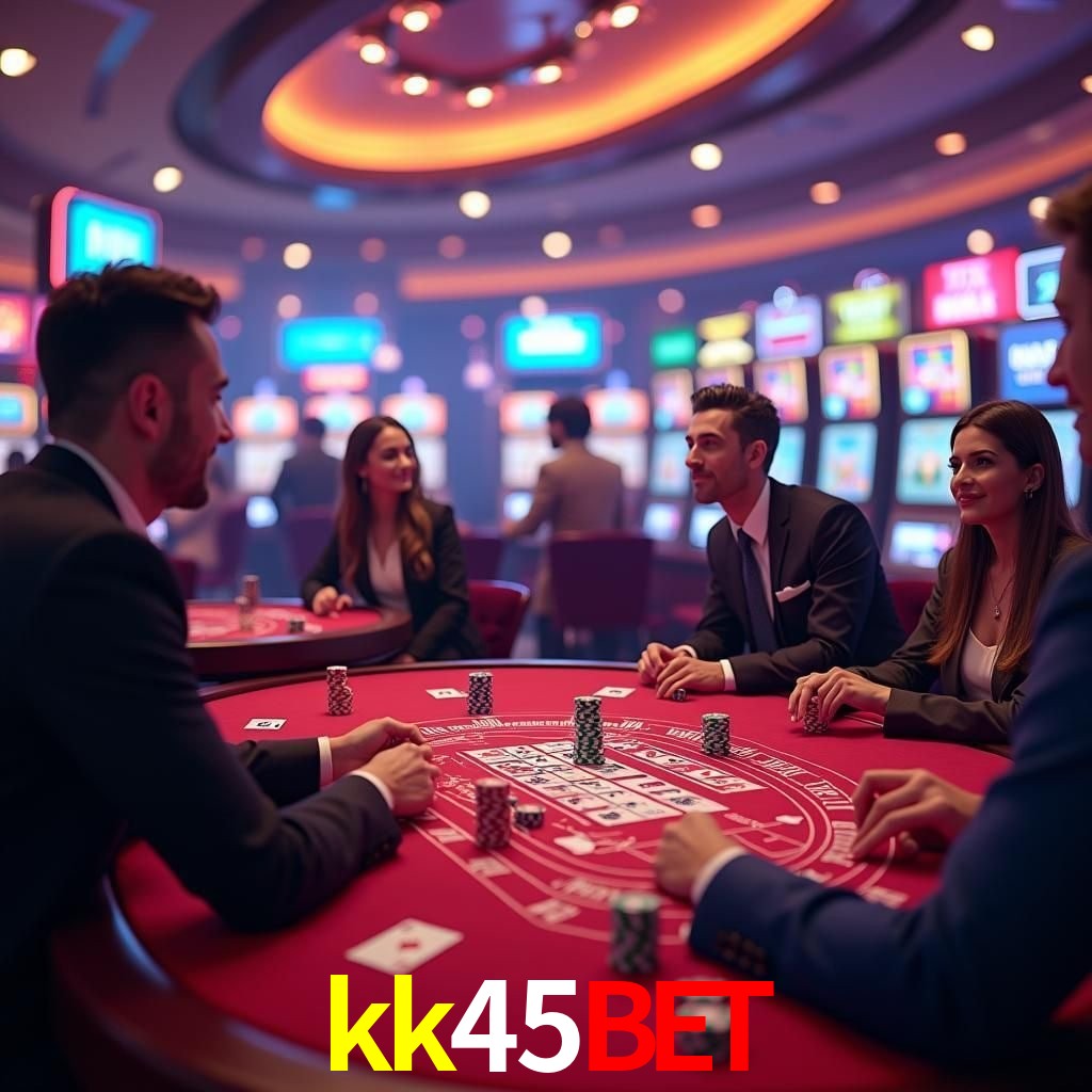 Interface do App kk45bet